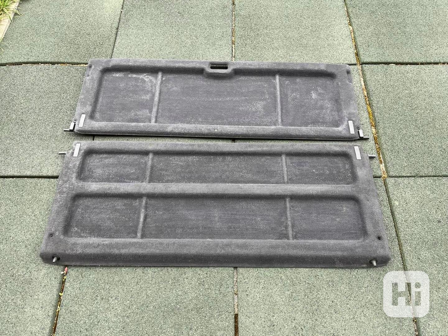 Zadní plato dvoudílné FORMAN 93/94 černé - foto 1