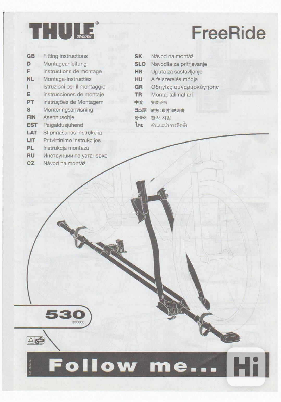 Střešní nosiče kol. - foto 1