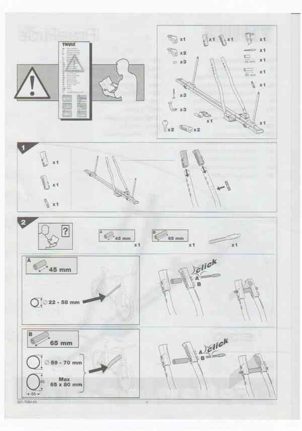 Střešní nosiče kol. - foto 2