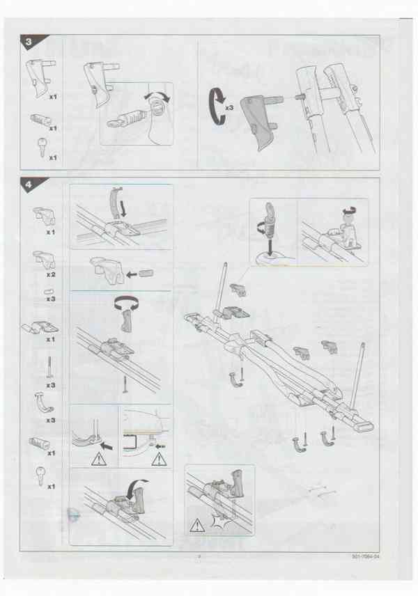 Střešní nosiče kol. - foto 3