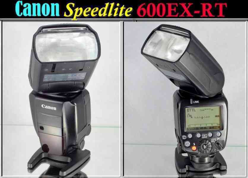  Canon Speedlite 600EX-RT *E-TTL II*MASTER/SLAVE