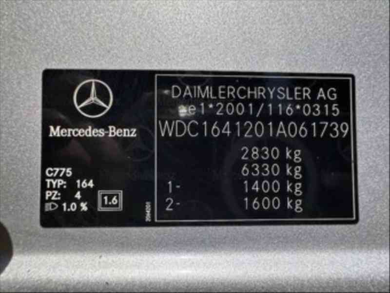 Mercedes-Benz Třídy M 3,0   Ml 280 CDI - foto 9