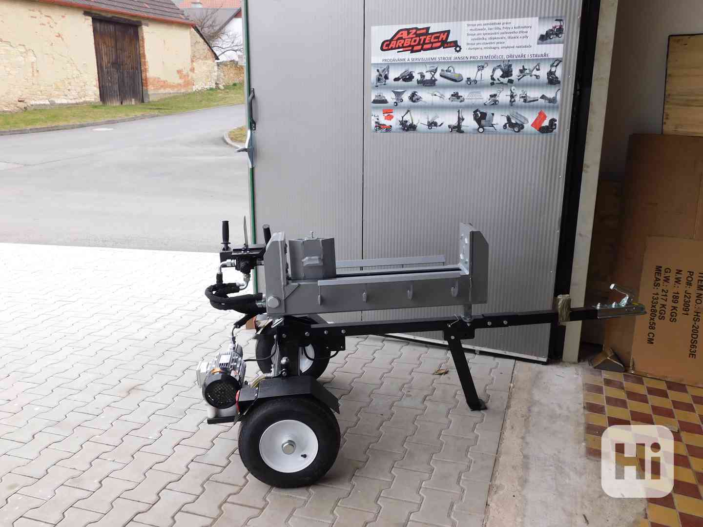 Jansen HS-20DS63E 20t/62 obojsměrná štípačka  - foto 1