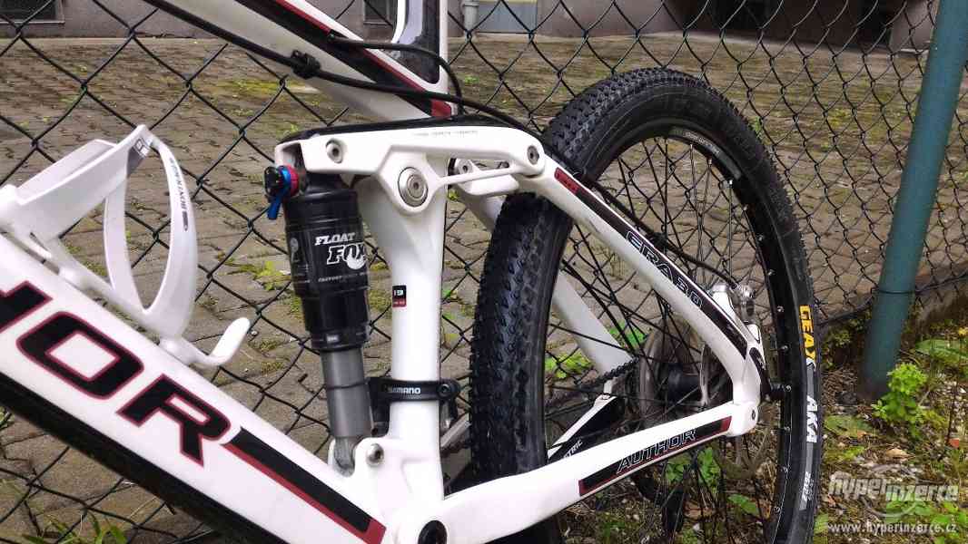 Celoodpružené kolo Author Era 3.0, karbonový rám, v záruce. - foto 5