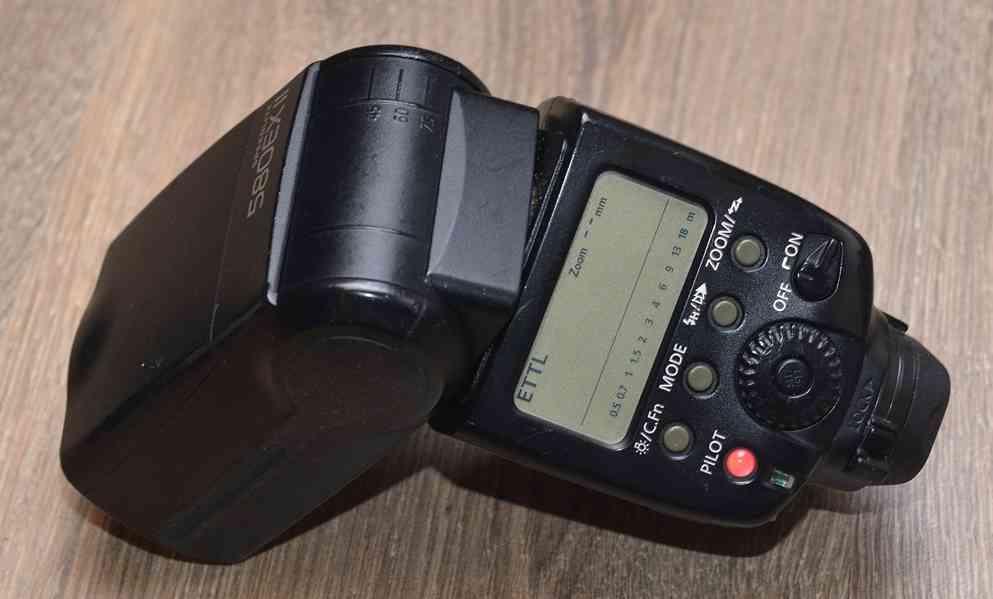 Canon Speedlite 580 EXII E-TTL master-slave S.Č:58 - foto 4