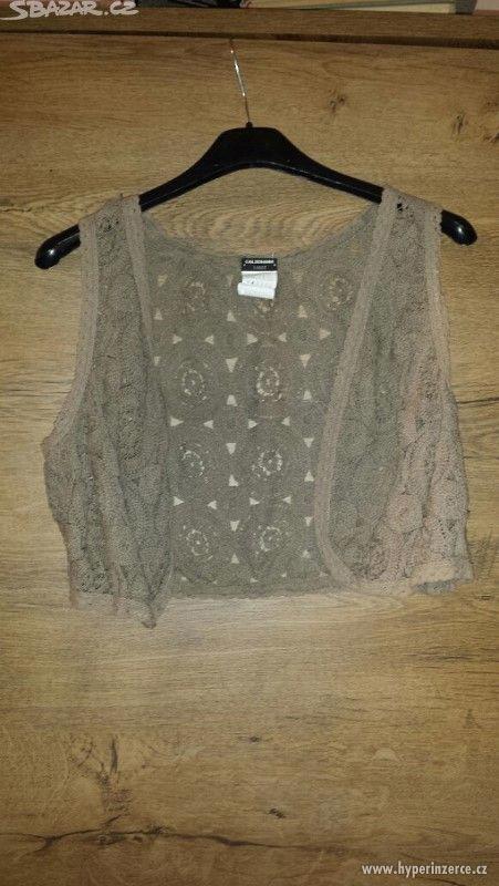 Dámská háčkovaná vestička - foto 3