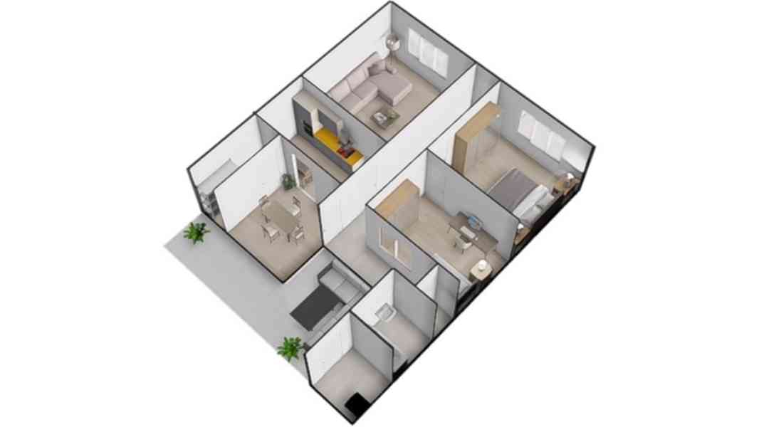 NABÍDKA PRODEJE JEDNOTKY 3+1  V OBCI HRUŠOVANY U BRNA  - foto 18