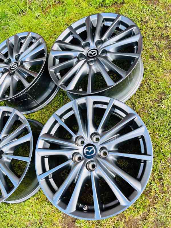 5x114,3 R17 originál alu disky Mazda CX5 - Antracit - TOP - foto 7