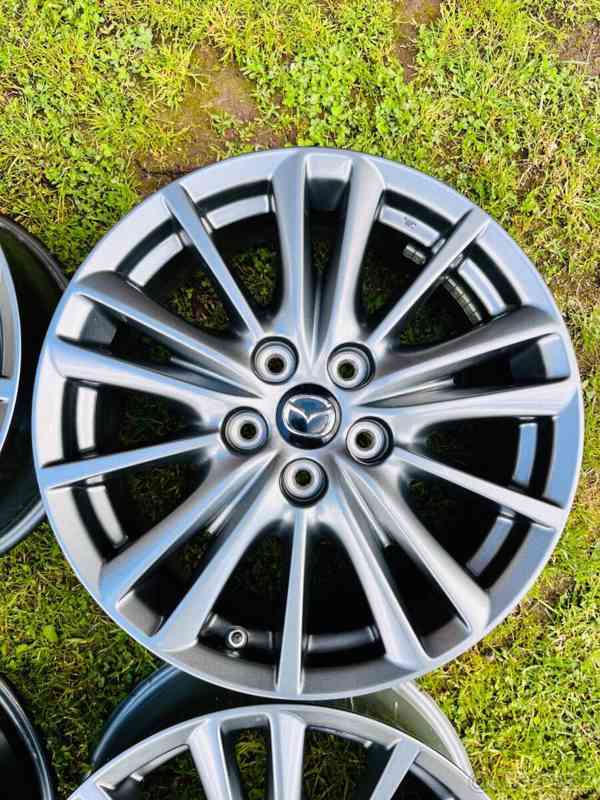 5x114,3 R17 originál alu disky Mazda CX5 - Antracit - TOP - foto 4