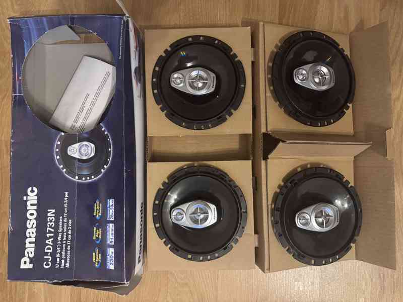 Prodam 4 reproduktory do auta - Panasonic CJ-DA1733N  - foto 2
