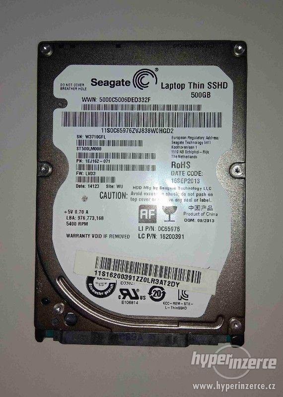 Seagate Laptop Thin SSHD - 500GB 2,5" - foto 1