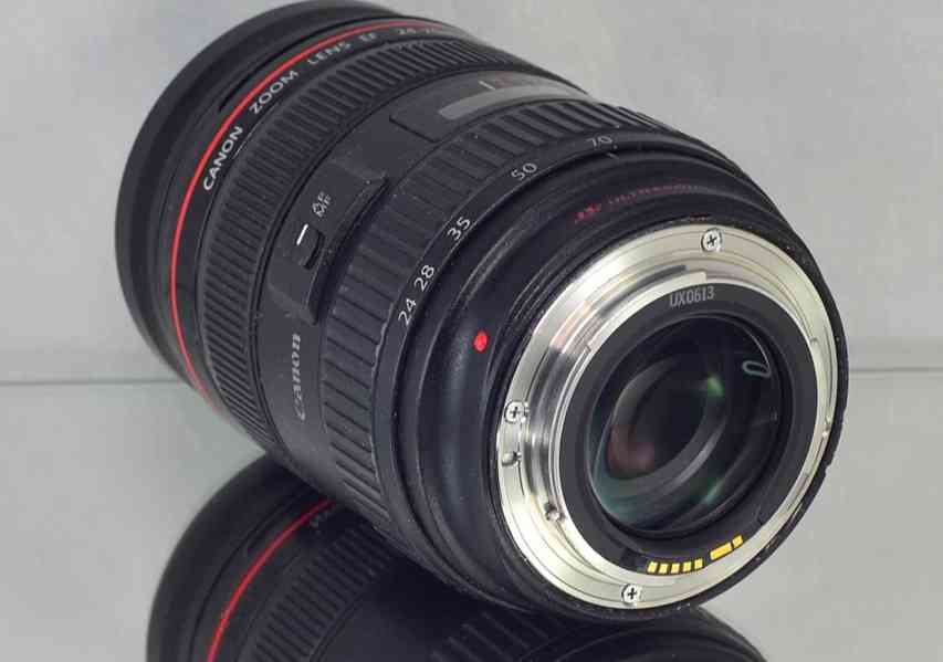 Canon EF 24-70mm f/2.8L USM **F.F. 1:2.8*řady L*UV - foto 5