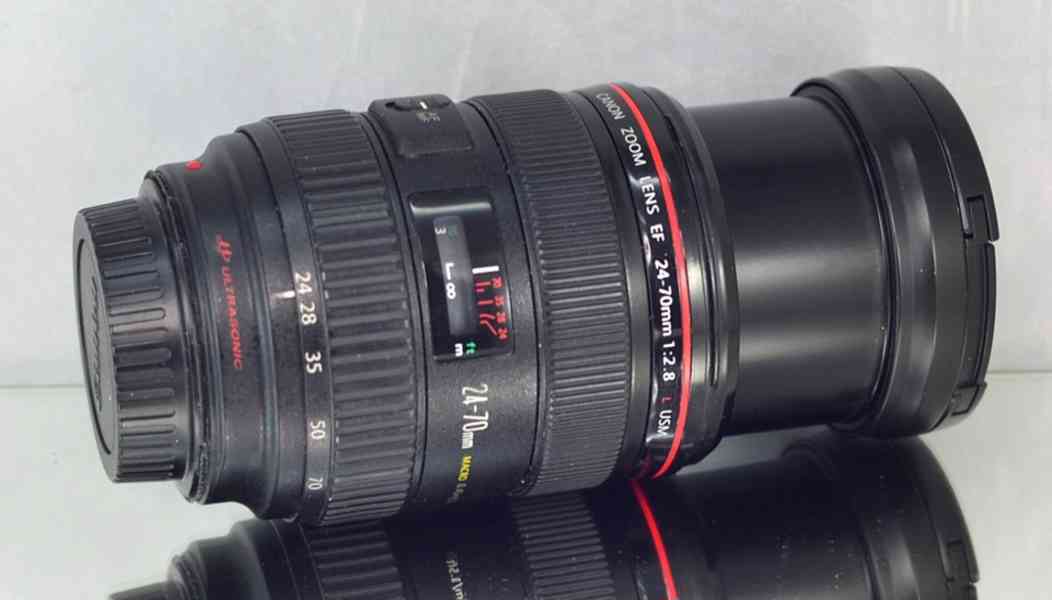 Canon EF 24-70mm f/2.8L USM **F.F. 1:2.8*řady L*UV - foto 7