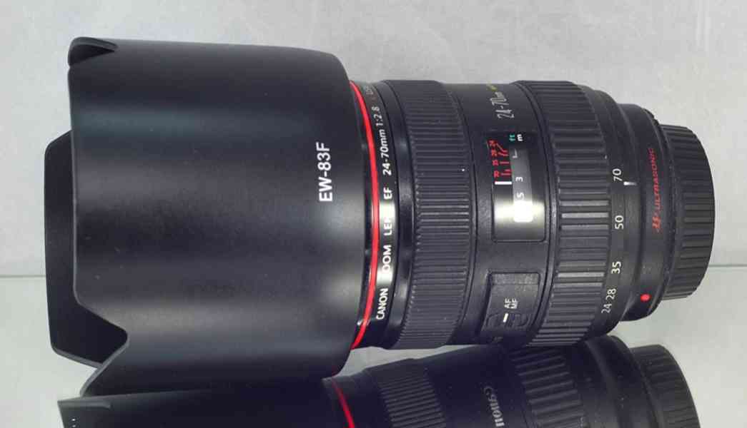 Canon EF 24-70mm f/2.8L USM **F.F. 1:2.8*řady L*UV - foto 9