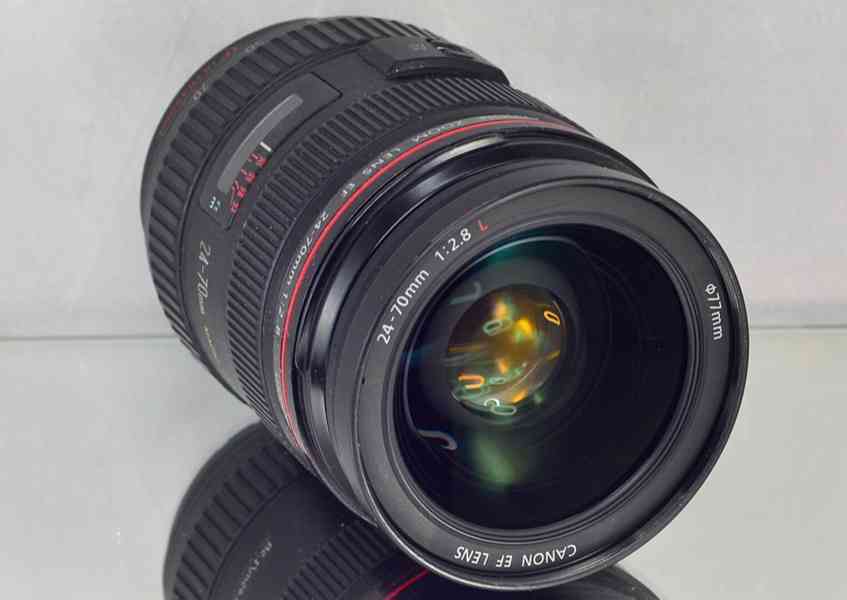 Canon EF 24-70mm f/2.8L USM **F.F. 1:2.8*řady L*UV - foto 4