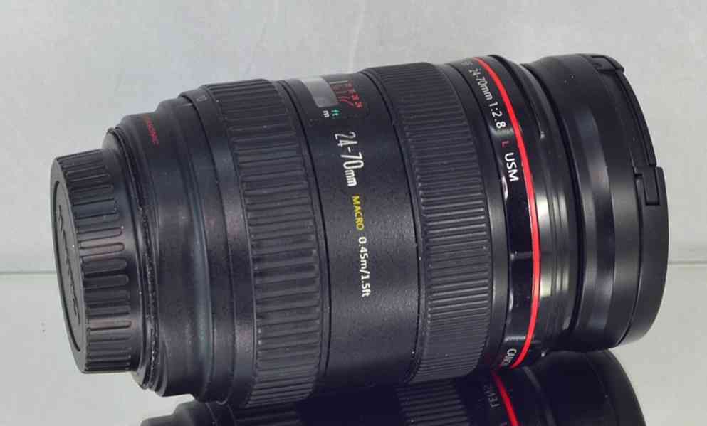 Canon EF 24-70mm f/2.8L USM **F.F. 1:2.8*řady L*UV - foto 6