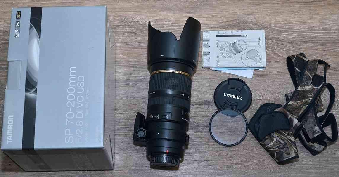 pro Canon - Tamron AF SP 70-200mm f/2,8 Di VC USD  - foto 3