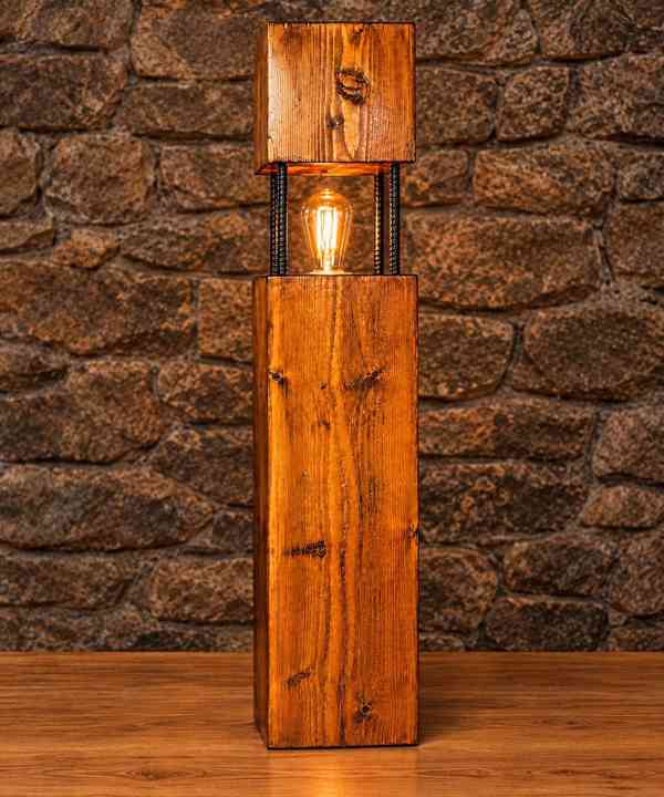 Dekorativní kovářská lampa - foto 4