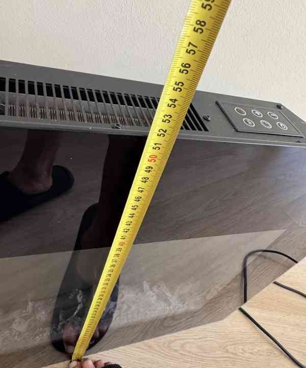 Elektrický krb + topení  - foto 6