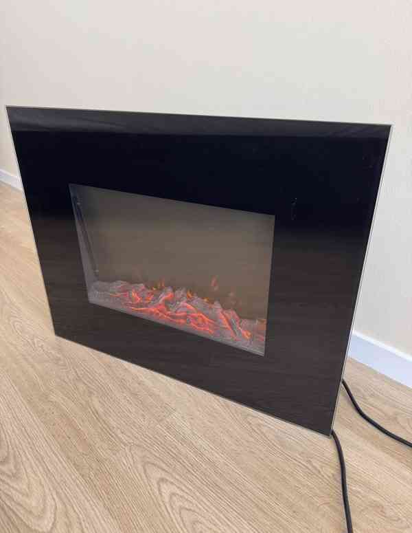 Elektrický krb + topení  - foto 2