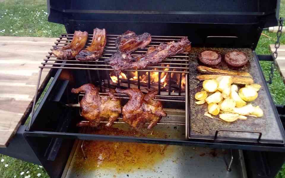 Gril JOSKA PIKOLO - multifunkční na kýtu, krůtu, kuře, steak - foto 9