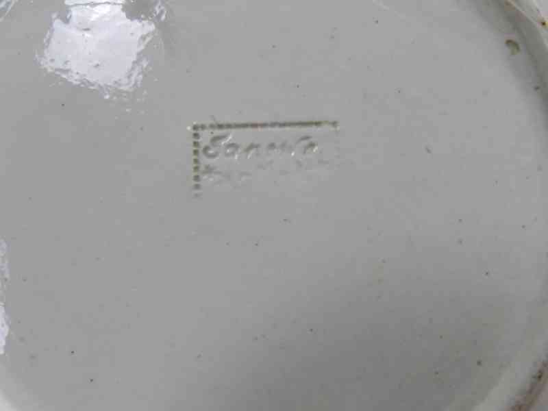 Vzácný kameninový prolamovaný Talíř Tanawa Ždánov - foto 4