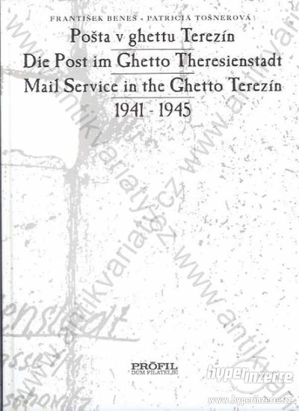 Pošta v ghettu Terezín Beneš Tošnerová - foto 1