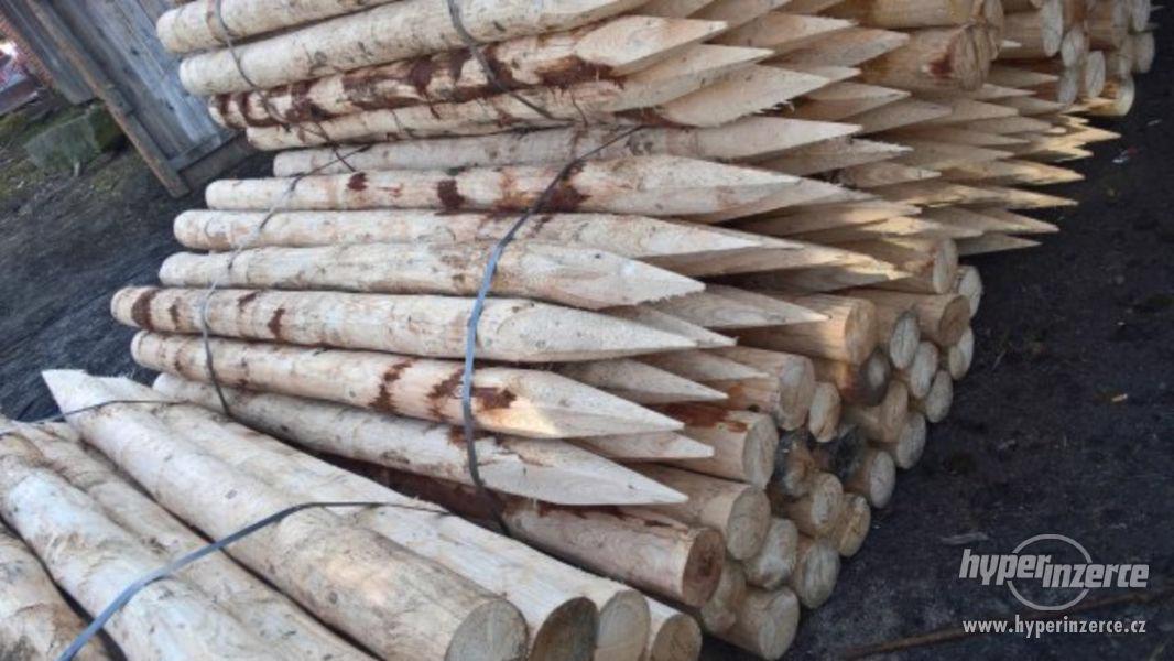 Stavební řezivo, palivové dřevo a dřevěné kůly - foto 2