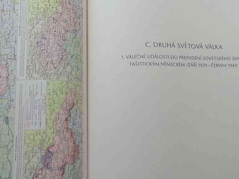 VOJENSKÝ ATLAS  válečných operací+geografický 1965 - foto 8
