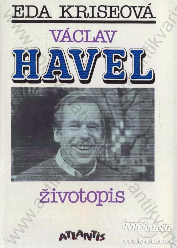 Václav Havel Eda Kriseová Atlantis, Brno 1991 - foto 1