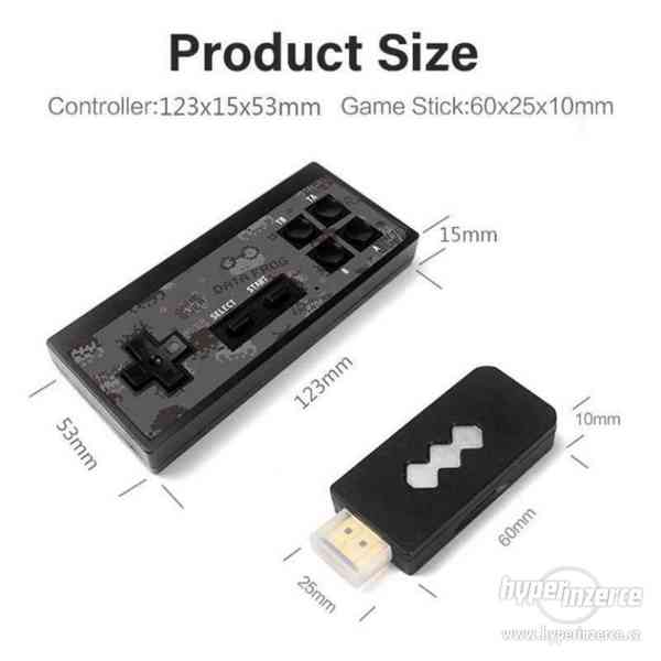 Herní retro konzole HDMI bezdrátový ovladač/xbox,playstation - foto 3