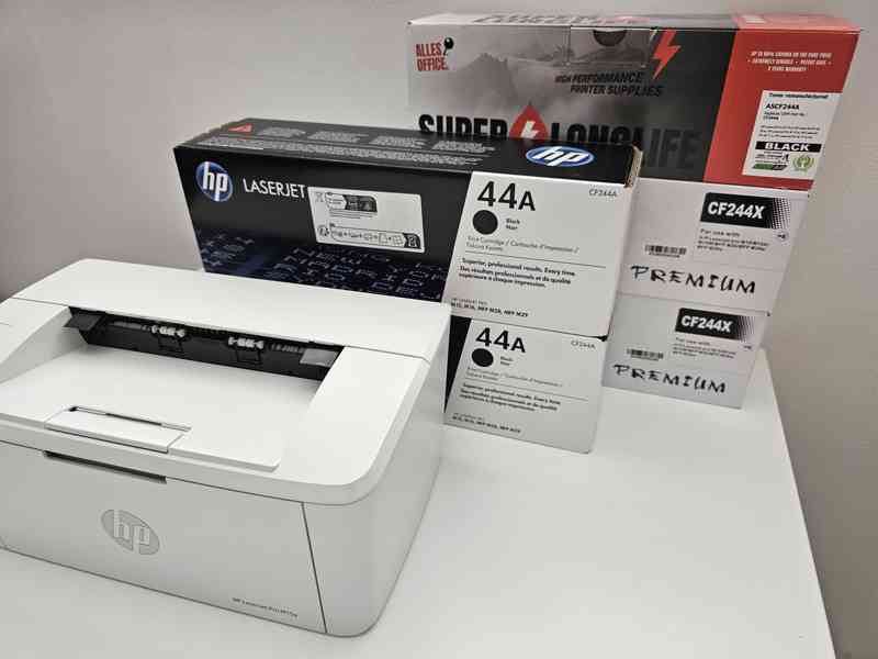 HP LaserJet M15a / ČERNOBÍLÁ / LASER / DOŽIVOTNÍ TONER* - foto 3