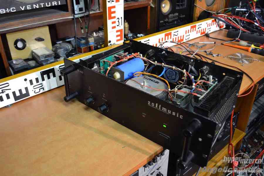 Stereo zesilovač Zoffmusic PA 400 k opravě - 1 kanál nehraje - foto 1