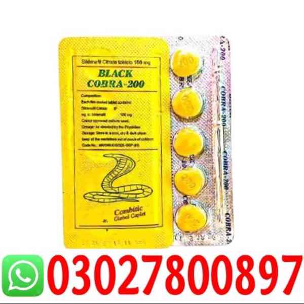 Black Cobra 200mg Tablets in Islamabad $ 03027800897
