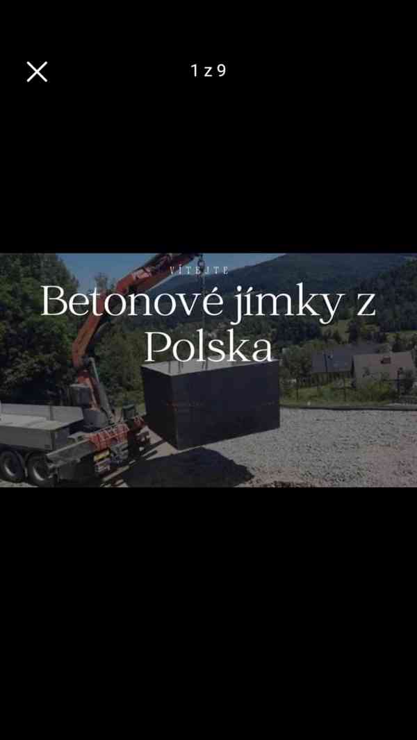Betonová jimka z polska - foto 1