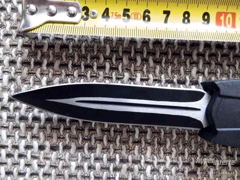 Pravý vystřelovací oboustranný nůž - foto 3
