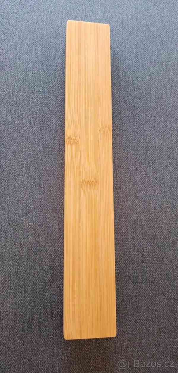 Magnetická lišta dekor dřeva 40 cm - foto 2