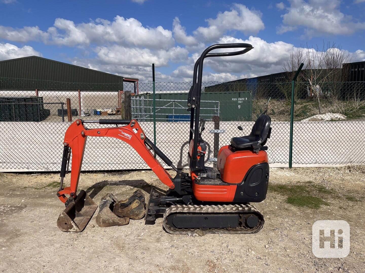 Kubota K008-3 2013 mini mikro bagr jcb - foto 1