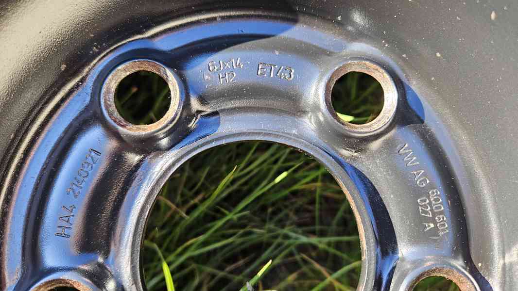 Škoda Fabia letní kola pneumatiky Goodyear 185/60R14 disky - foto 5