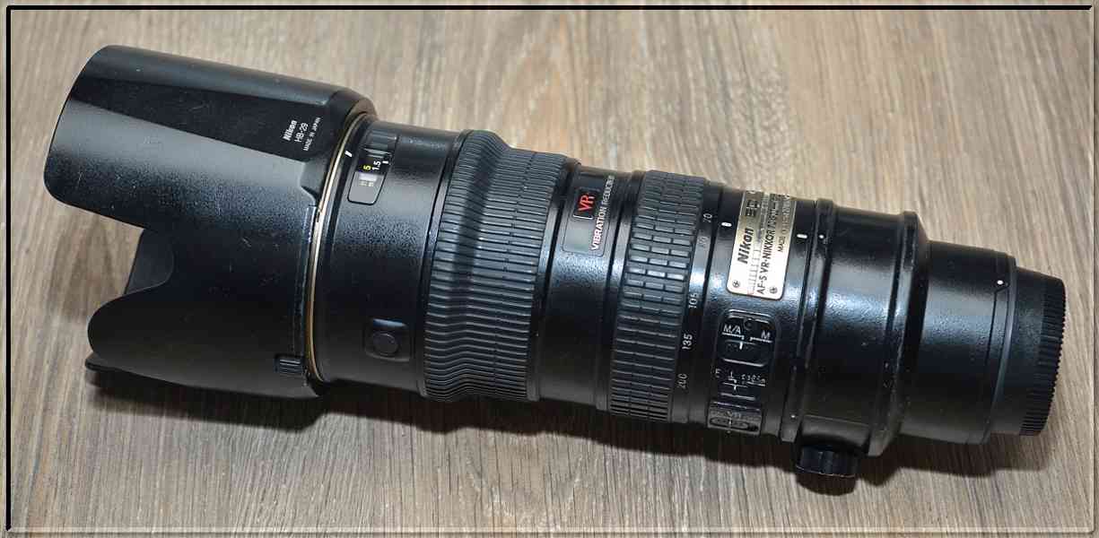 Nikon AF-S Nikkor 70-200mm f/2.8 G IF ED VR *FX TELE-ZOOM  - foto 8