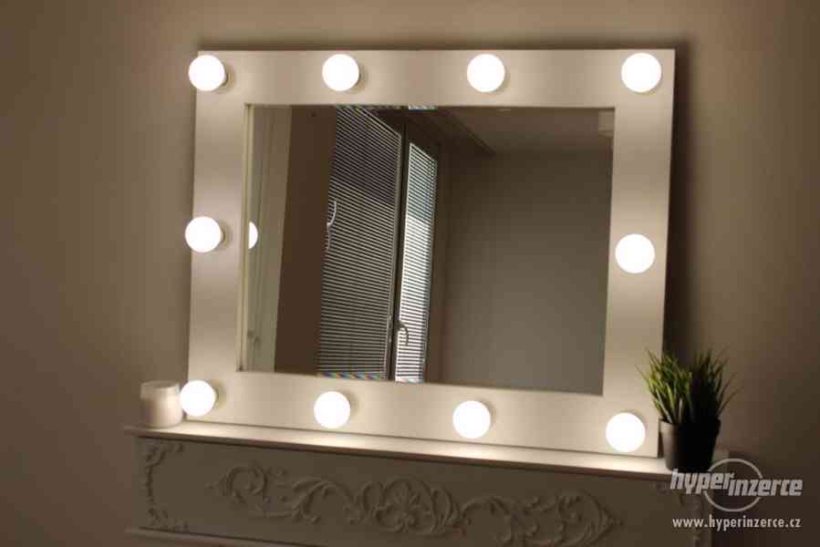 Zrcadlo s žárovkami HOLLYWOOD - foto 1