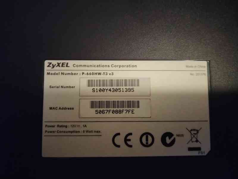 ADSL modem ZyXEL P-660HW - foto 6