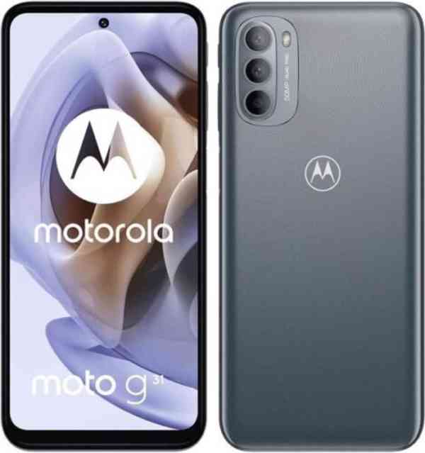 Smartfon Motorola Moto G31 4/64 GB Meteorite Grey OLED NFC - foto 1