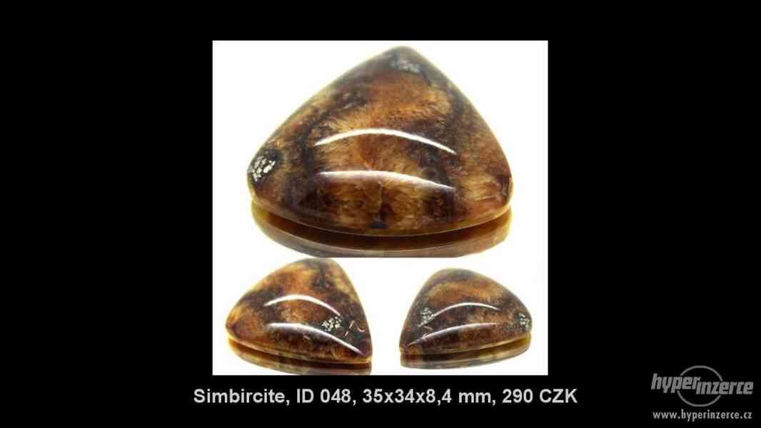 Simbircit / Simbercit / Kabošon / Minerál / Drahokam / Fosíl - foto 6