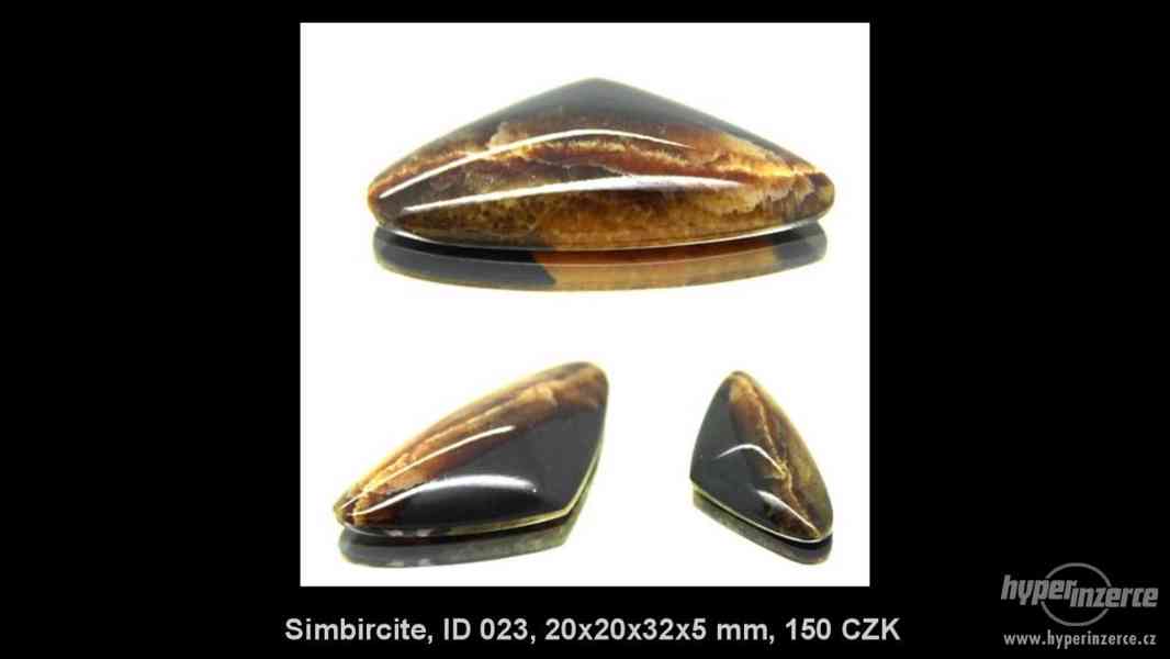 Simbircit / Simbercit / Kabošon / Minerál / Drahokam / Fosíl - foto 33