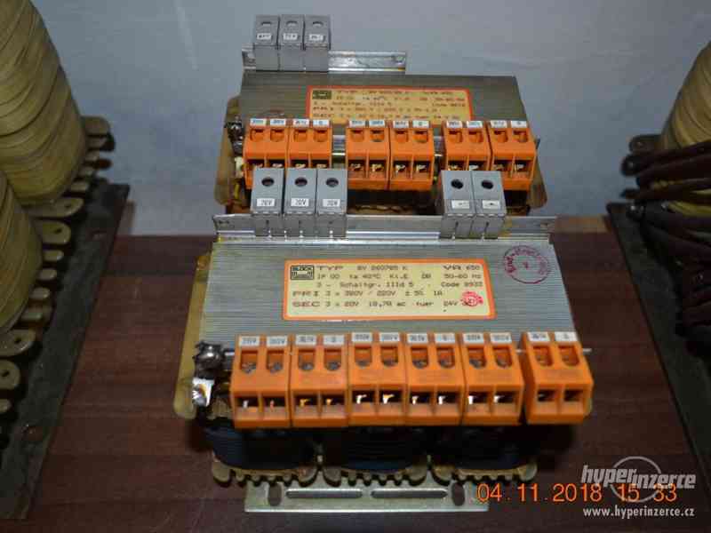 3fáz. suchý EI transformátor 0,65 kVA - výr. Block - foto 8