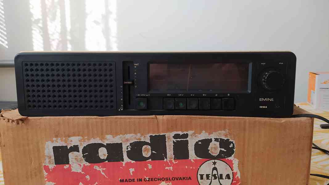 Rádio Tesla 441 A-4 včetně originální krabice - foto 1
