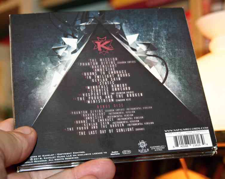 CD ... KAMELOT - THE SHADOW THEORY - foto 2