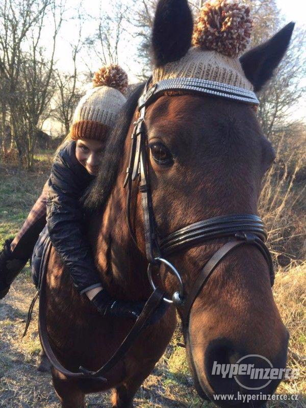 Ručně pletené kulíšky pro koně a jezdce - foto 14