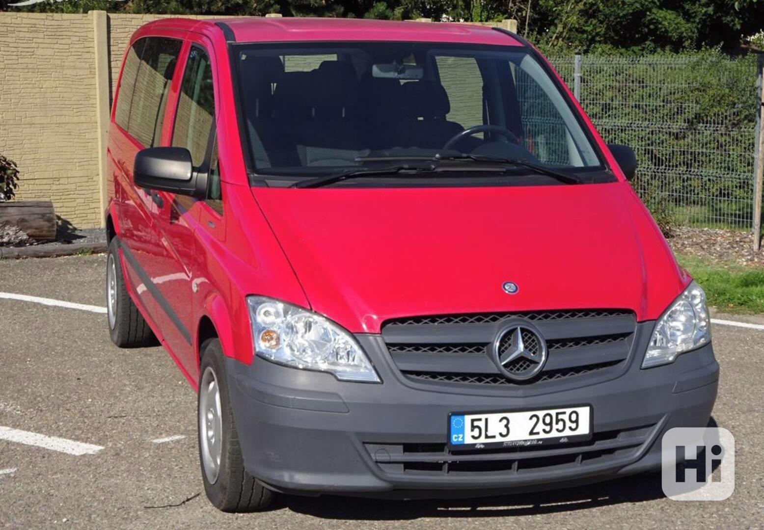 Mercedes Benz Vito 2.2 CDI r.v.2012 (70 kw) 9.mÍST serviska - foto 1
